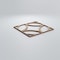 Ekena Millwork Small Crosby Decorative Fretwork Wood Wall Panels, Hickory, 11 3/8"W x 11 3/8"H x 3/8"T WALW12X12X0375CROHI - alternate 5
